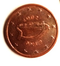 Moneta da 2 centesimi 2002 EIRE