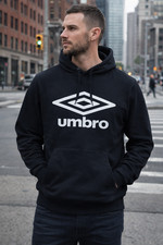 Felpa Uomo Umbro Nera con