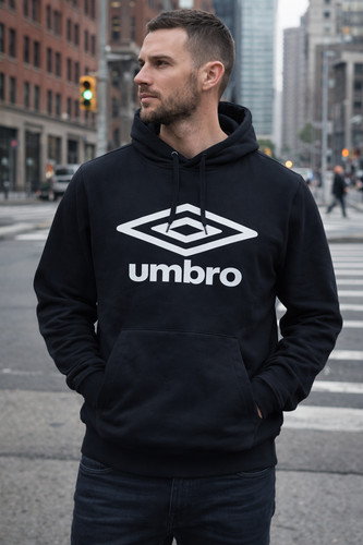 Felpa uomo umbro - umbro, con