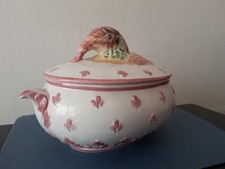 Turrina/piatto/ringraziamento/natale zuppa tacchino Bassano vintage