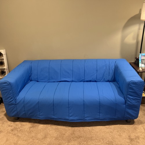 Opened ikea klippan cover - *opened,