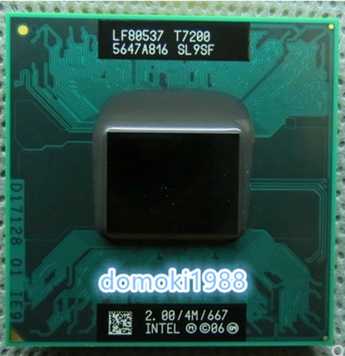 Intel core2 t7200 t7400 - intel, t7600