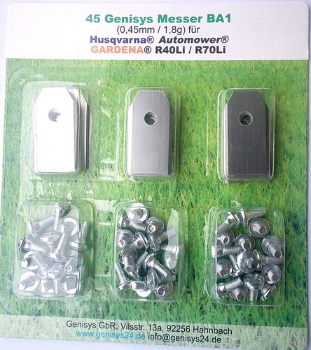 Coltelli ricambio lame - 45, di