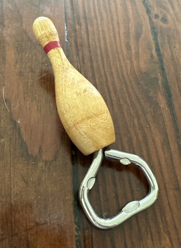 Spilla bowling legno - in,