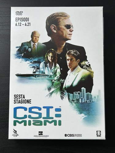 Miami sesta stagione - c.s.i.,