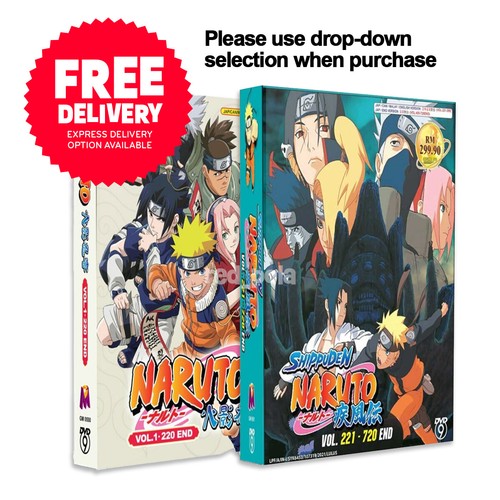 Dvd anime naruto shippuden - dvd,