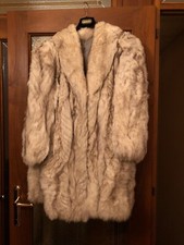 PELLICCIA di volpe bianca