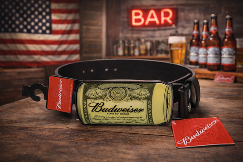 Cintura budweiser nera con - cintura,