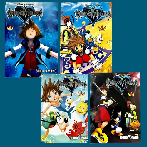 Kingdom hearts manga vol 4 - vol, 1-4
