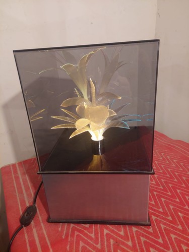 Lampada vintage fibra ottica - vintage,