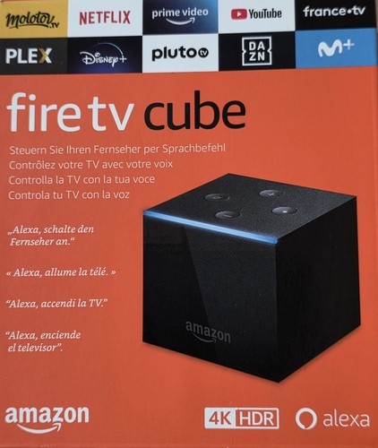 Amazon fire cube - fire, tv