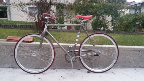 Bicicletta epoca restaurata - bicicletta,
