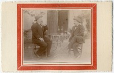 Cartolina Foto Stampa Citrato Fotomontaggio Sul Surrealismo Double Ghost Verso