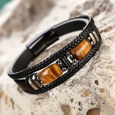 Bracciale Uomo Pelle