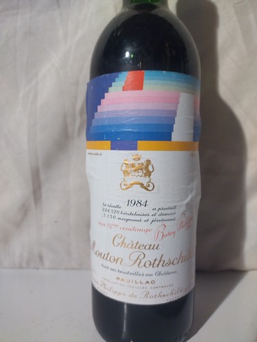 1984 château mouton - château,