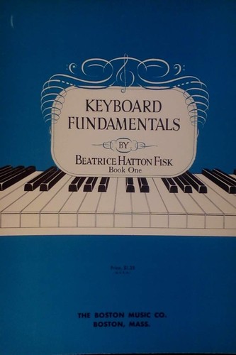 Keyboard fundamentals book - keyboard, fundamentals: