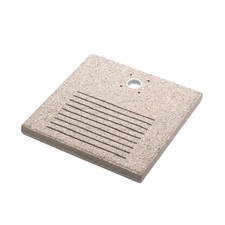 Belfer Base Quadrata in Cemento con Fenditoie 42/BSE/8.T da Giardino Esterno