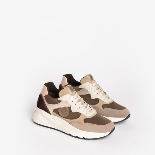 Sneakers nero giardini donna - nero,