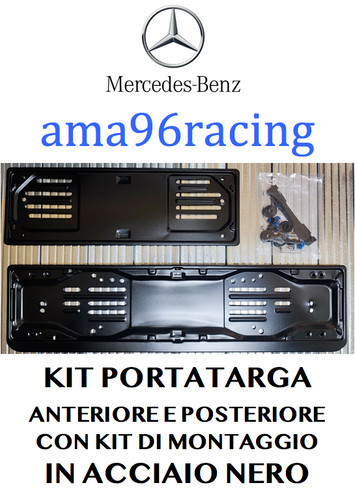 Kit portatarga completo ant - completo, ant.