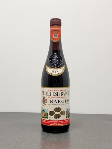 Barolo marchesi 1967 gia - barolo, opera
