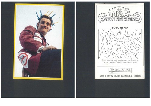 Mega salvi stickers panini - mega,