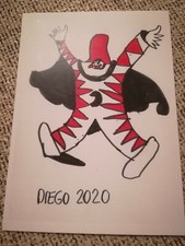 CARTOLINA VIAREGGIO CARNEVALE 2020 bambini Ondina DIEGO Bertuccelli Burlamacco
