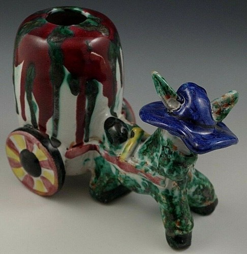 Vietri gambone ceramica asino - vietri,