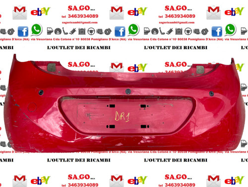Paraurti posteriore dr1 - paraurti,