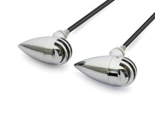 Indicatori led cromati - cromati, moto
