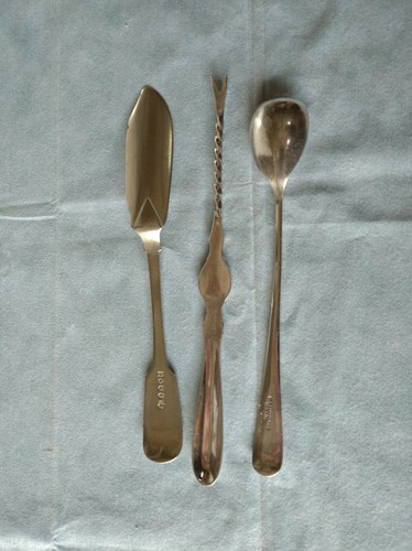 Vecchie posate argento - 3,