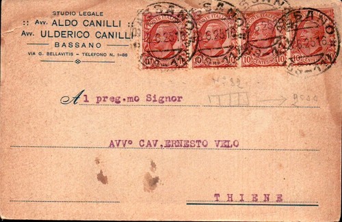 Cartolina studio legale - cartolina, avv