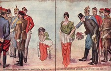 - CARTOLINA DI PROPAGANDA MILITARE - PRIMA GUERRA MONDIALE - WWI