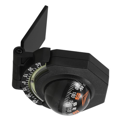 Bussola auto pieghevole nera - pieghevole,
