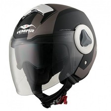 Casco Moto Jet Doppia Visiera