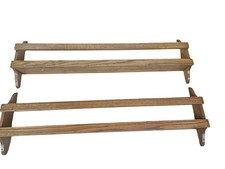 2 Portalibri Vintage Antico