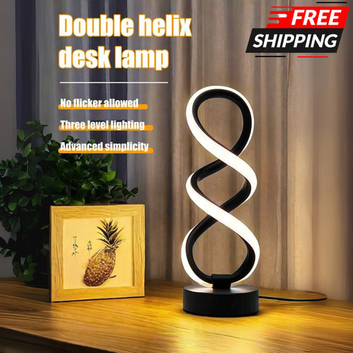 Lampada tavolo spirale - lampada, a