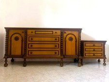 Comò con comodino vintage camera da letto