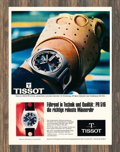 Tissot 516 pubblicità - tissot,