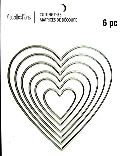 Nesting hearts set - set, di