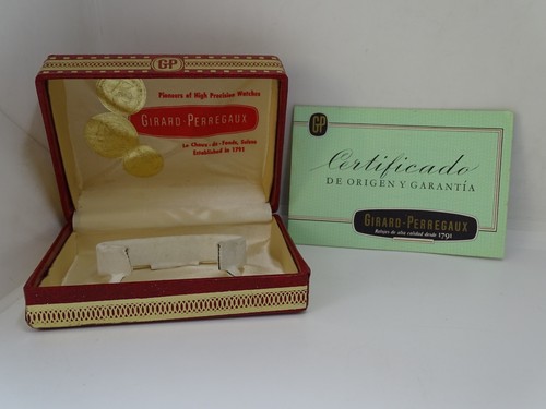 Scatola orologio girard - scatola,