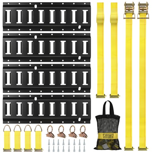 Track rail tie down kit - tie-down,