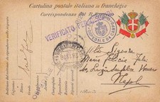 A4689) WW1 SANITA' BOLLO