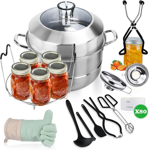 Kit casseruola acciaio inox - casseruola, in