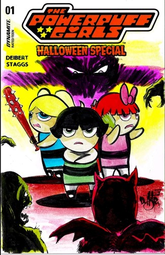 Powerpuff girls halloween - powerpuff,