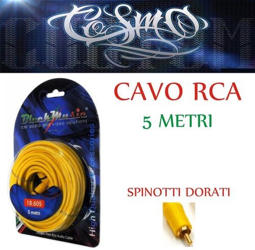 Cavo prolunga rca auto - prolunga,