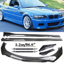 Carbon fiber front bumper lip - bumper,