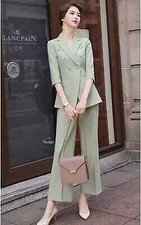 Tailleur completo verde giacca