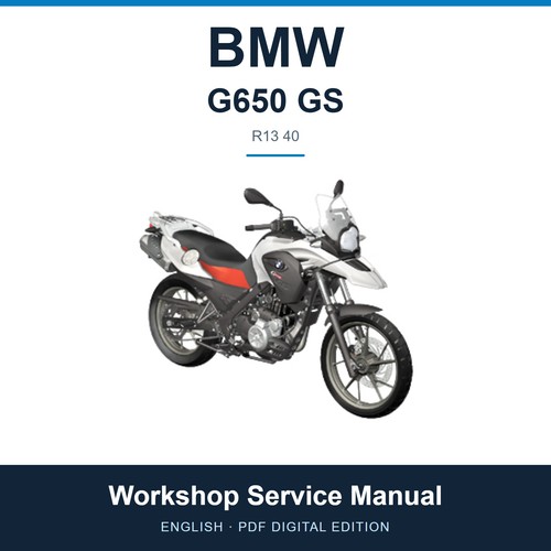 Bmw g650 r13 manuale - gs,