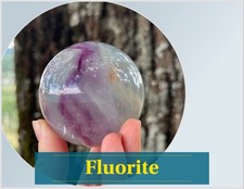Sfera In Fluorite Rainbow Arcobaleno Chakra Cristallo Sfera 60mm