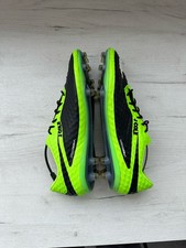 Scarpe da calcio Nike Hypervenom Phantom 1 FG nere verdi Elite US12 UK11 